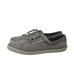 Keds Womens Coursa Sweatshirt Jersey Sneakers Gray Size 10